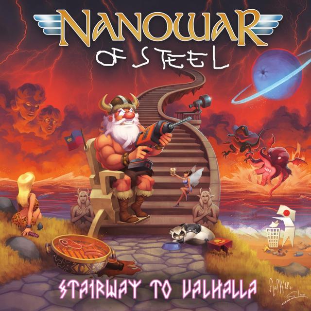 Album cover art for Stairway to Valhalla
