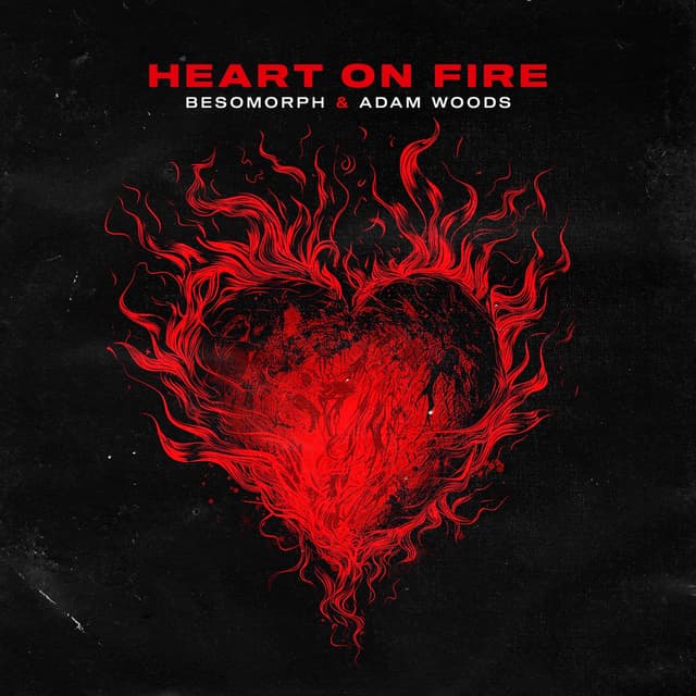 Album cover art for Heart on Fire