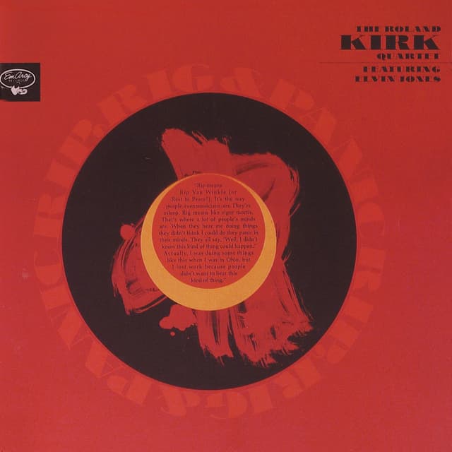 Album cover art for Roland Kirk Rip Rig And Panic / Now Please Don't You Cry Beautiful Edith