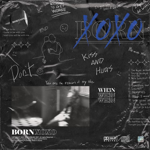 Album cover art for bornxoxo