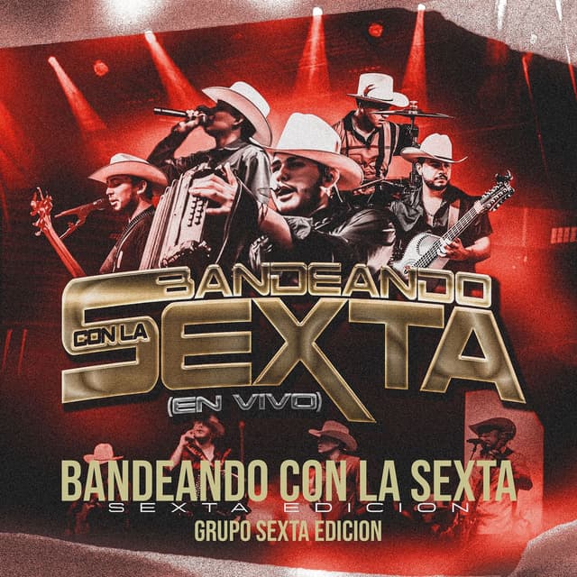 Album cover art for Bandeando Con La Sexta