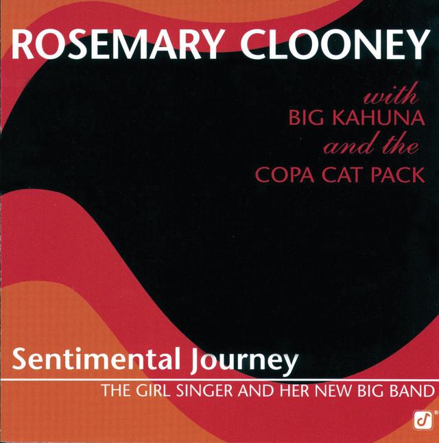 Album cover art for Sentimental Journey: The Girl Singer and Her New Big Band