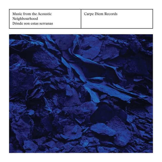 Album cover art for Dónde son estas serranas