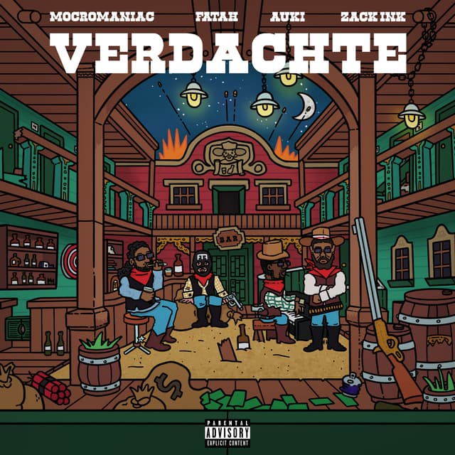 Album cover art for Verdachte
