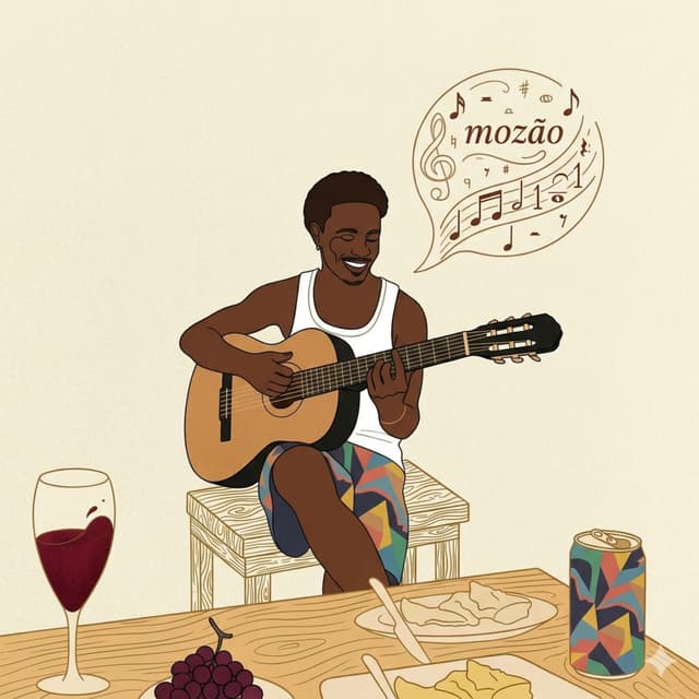 Album cover art for Mozão