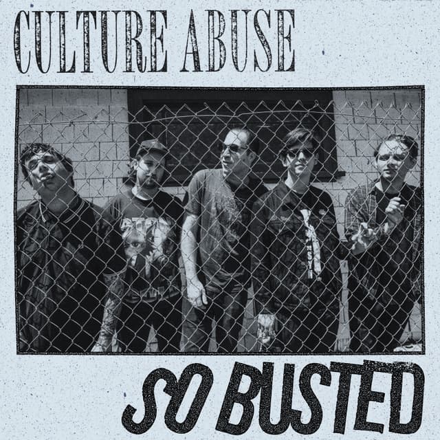 Album cover art for So Busted
