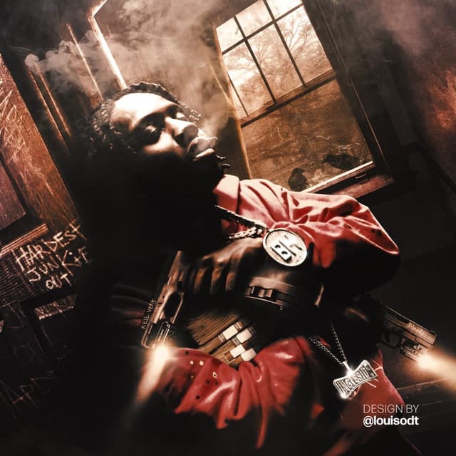 Album cover art for Hardest Junkie Out