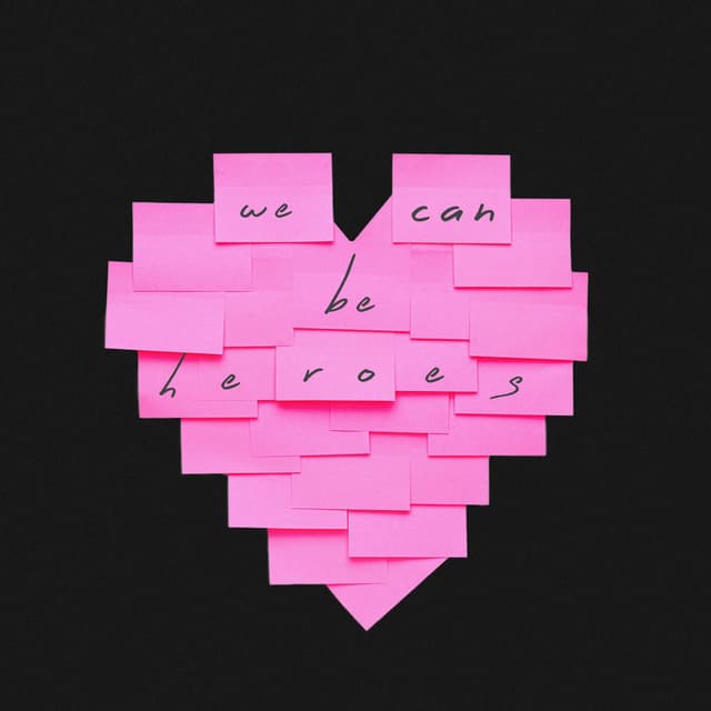 Album cover art for We Can Be Heroes
