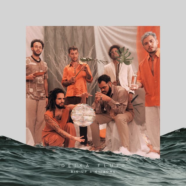 Album cover art for deixa fluir
