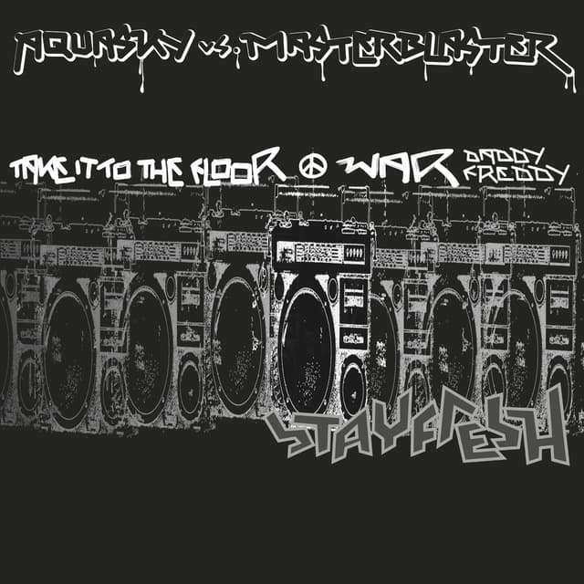 Album cover art for Take It to the Floor / War