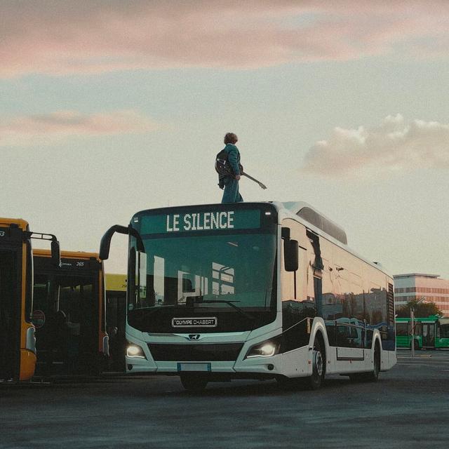 Album cover art for Le silence