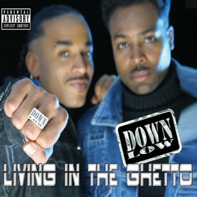 Album cover art for Living In The Ghetto