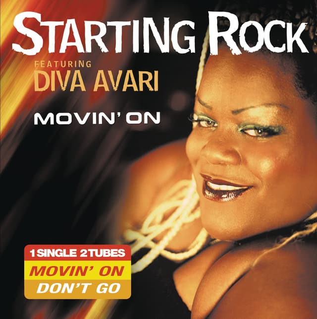 Album cover art for Movin'On