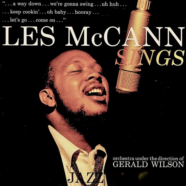 Album cover art for Les McCann Sings