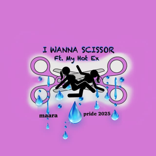 Album cover art for I Wanna Scissor