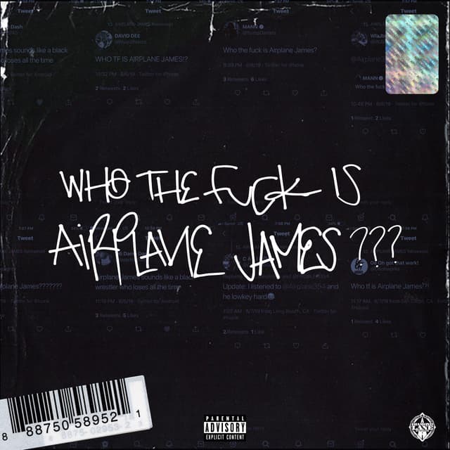 Album cover art for Who Tf is Airplane James