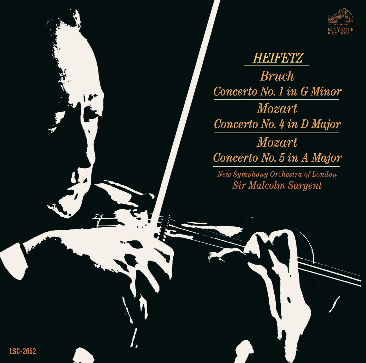 Bruch: Violin Concerto No. 1 In G Minor, Op. 26; Mozart: Violin Concertos No. 4 In D Major, K.218 & No. 5 In A Major, K.219