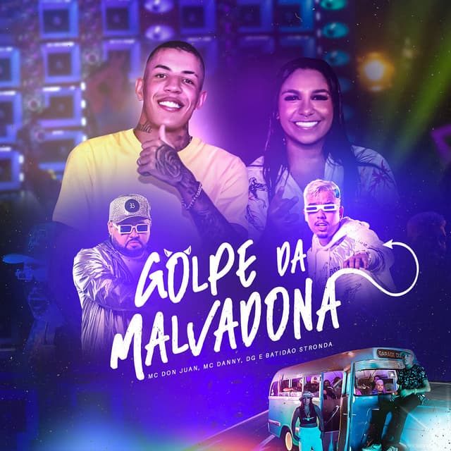 Album cover art for Golpe da Malvadona