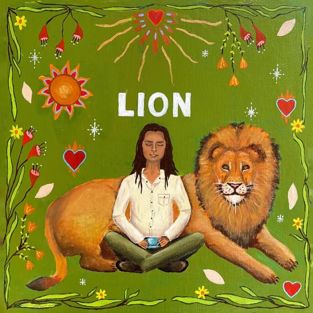 Album cover art for Lion