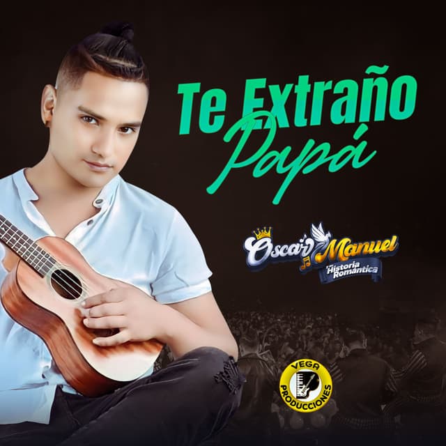 Album cover art for Te Extraño Papá