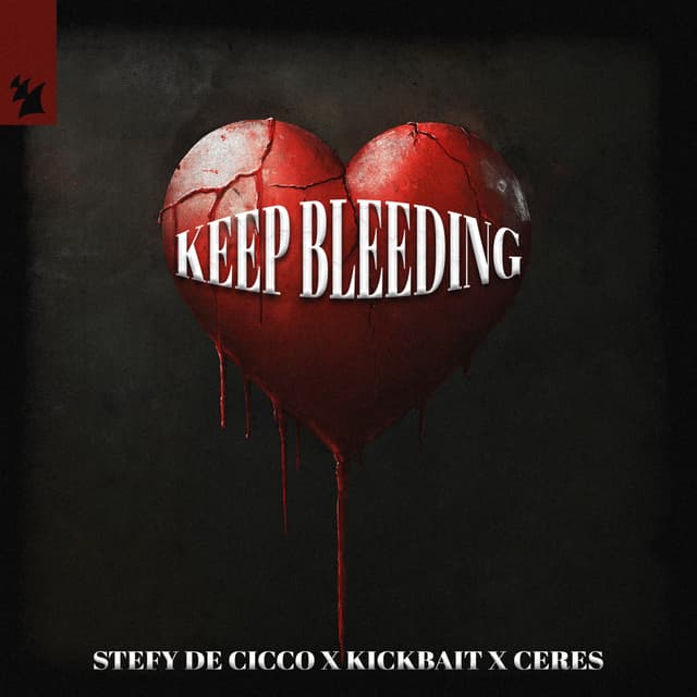 Album cover art for Keep Bleeding