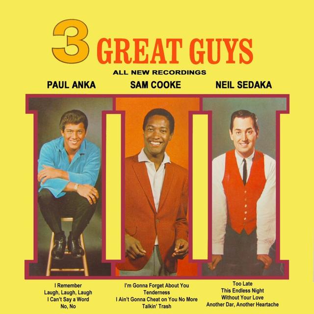 Album cover art for Three Great Guys