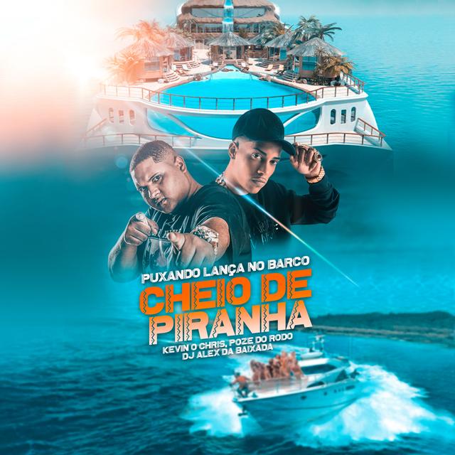 Album cover art for Puxando Lança no Barco Cheio de Piranha