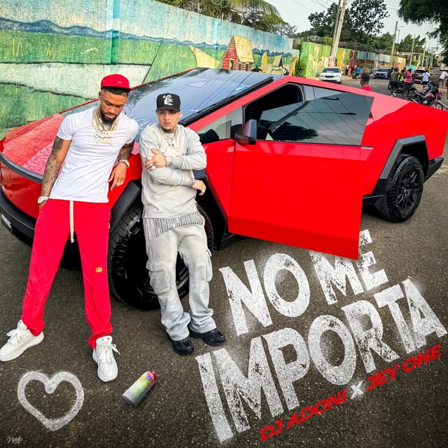 Album cover art for No Me Importa