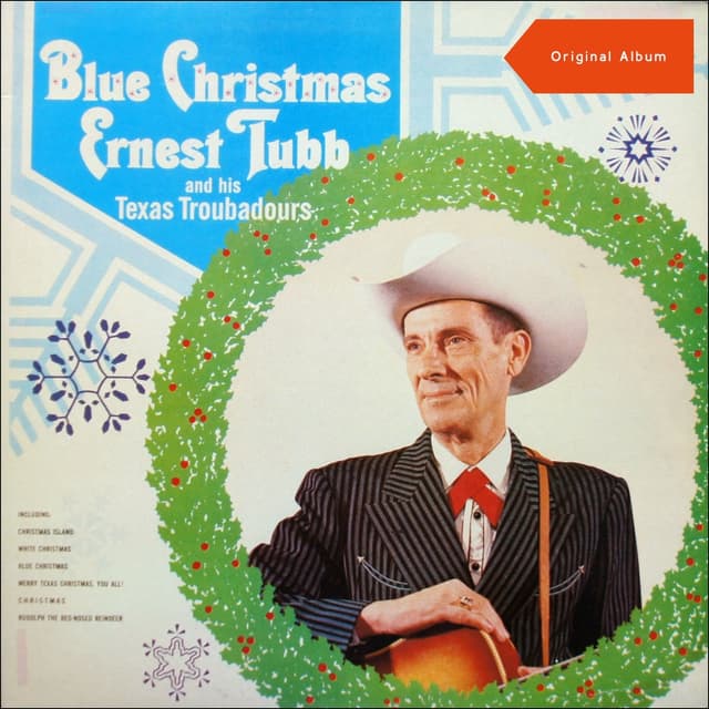 Album cover art for Blue Christmas