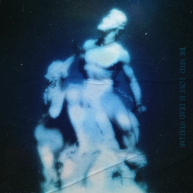 Album cover art for LOVE IS DEAD (feat. I.M)
