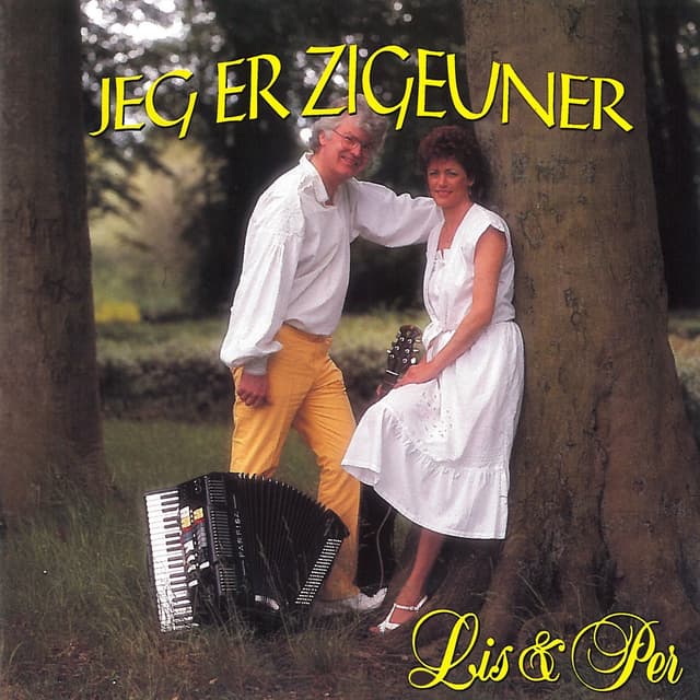 Album cover art for Jeg Er Zigeuner