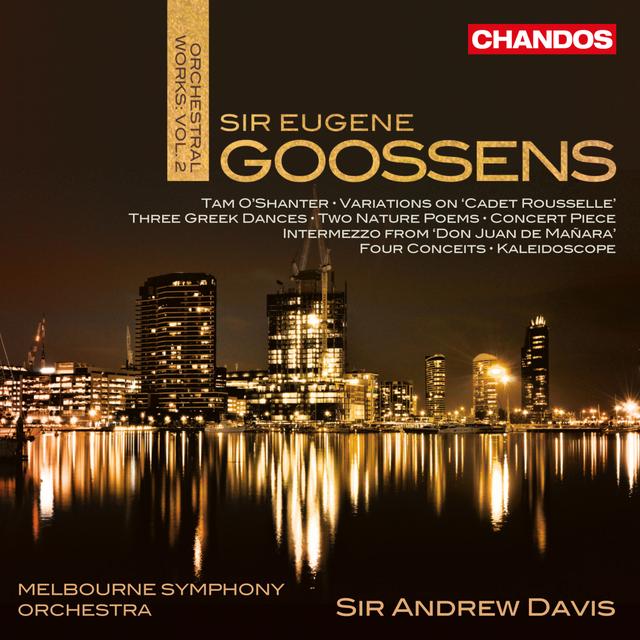 Album cover art for Goossens: Orchestral Works, Vol. 2