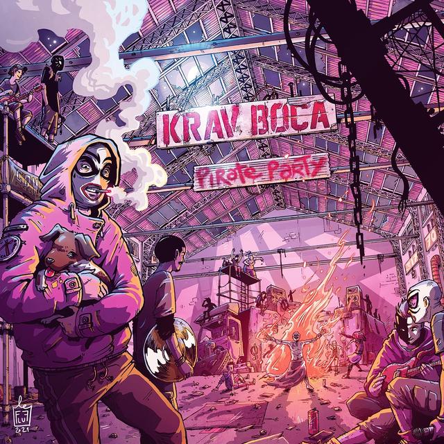 Album cover art for Pirate Party