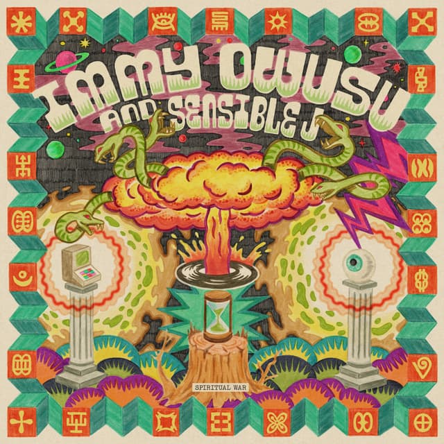 Album cover art for Spiritual War