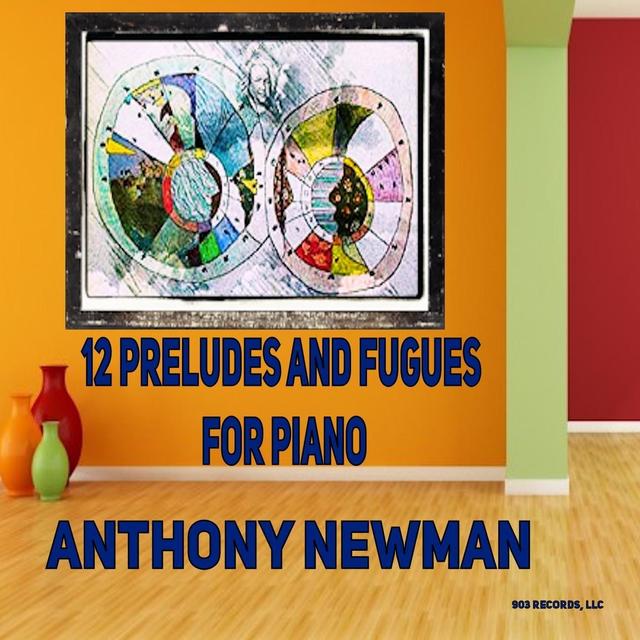 Album cover art for Twelve Preludes and Fugues for Piano