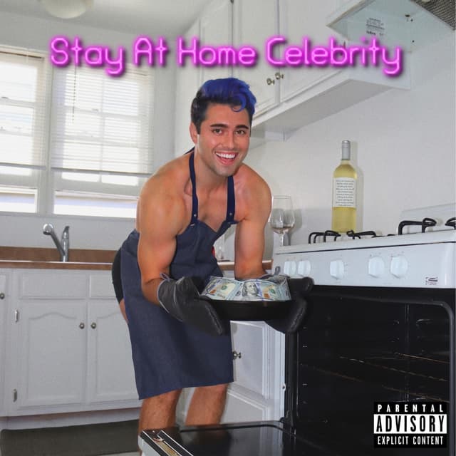 Album cover art for Stay at Home Celebrity