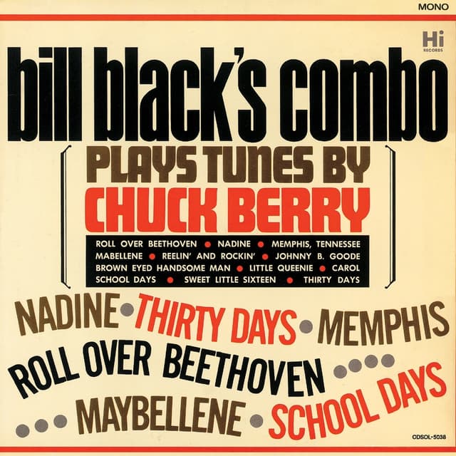 Album cover art for Plays Tunes By Chuck Berry
