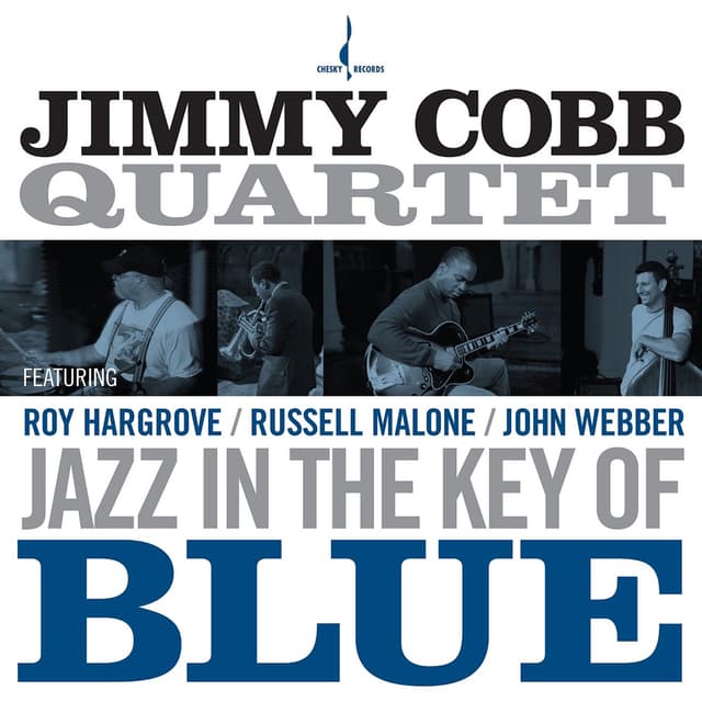Album cover art for Jazz in the Key of Blue
