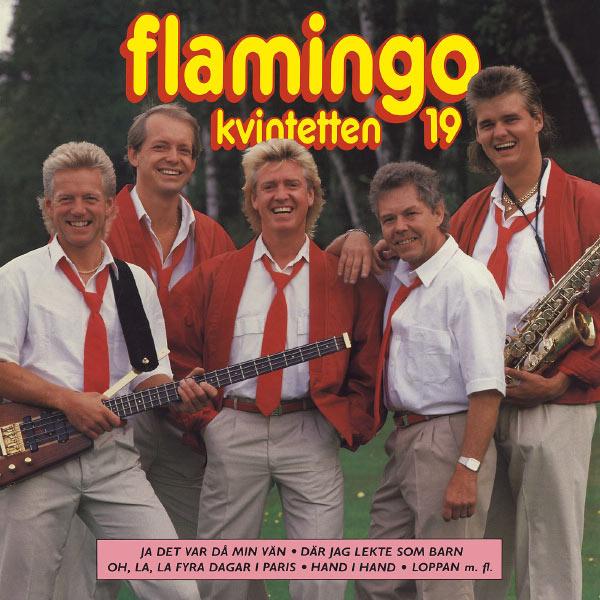 Album cover art for Flamingokvintetten 19