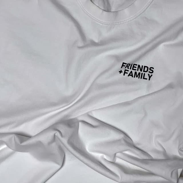 Album cover art for FRIENDS + FAMILY