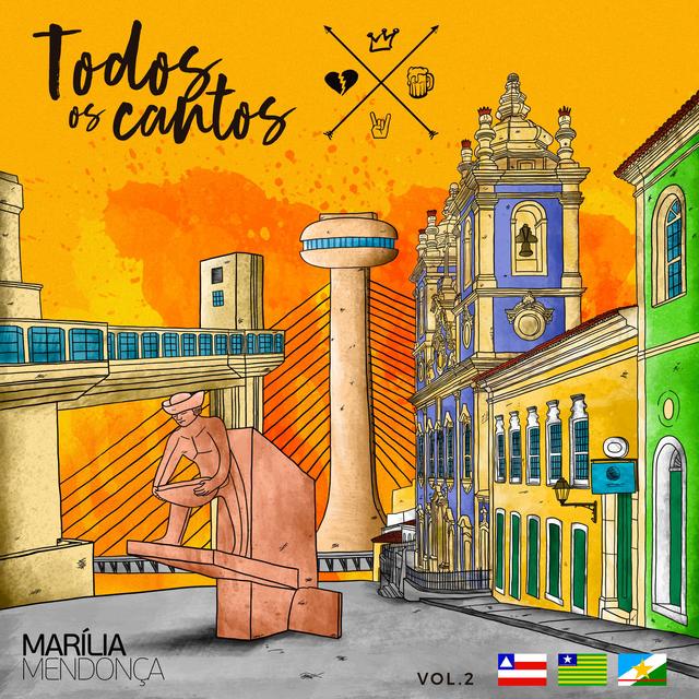 Album cover art for Todos os Cantos, Vol. 2