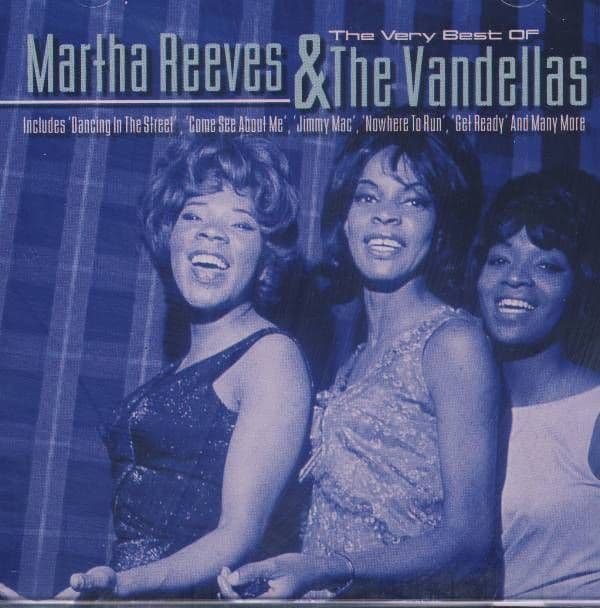 Album cover art for The Very Best Of Martha Reeves & The Vandellas