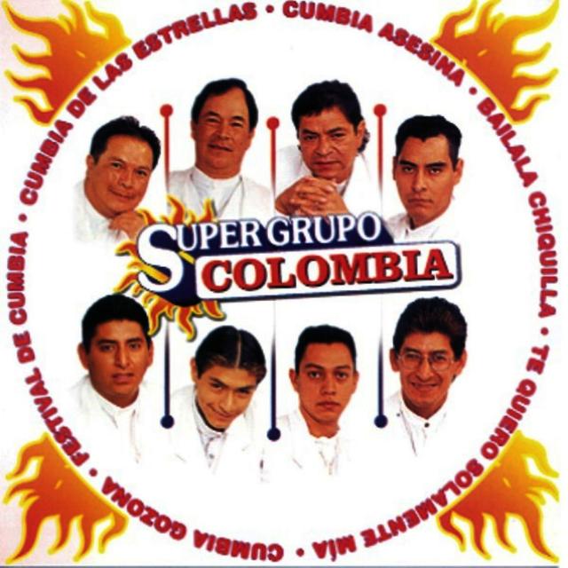 Album cover art for Super Grupo Colombia
