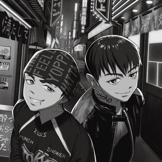 Album cover art for PUNCHSHOWER 2