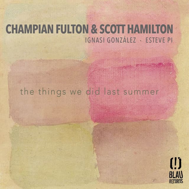 Album cover art for The Things We Did Last Summer