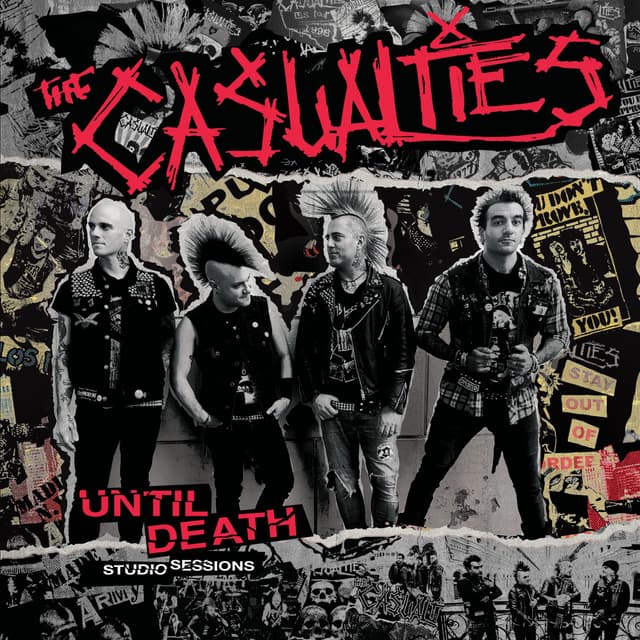 Album cover art for Until Death: Studio Sessions