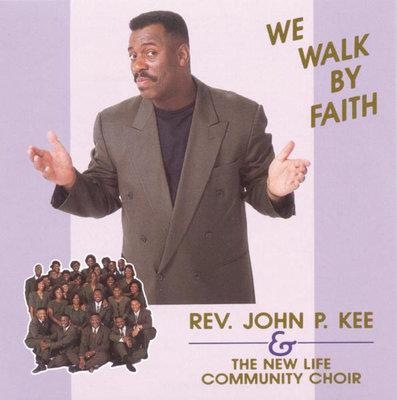 Album cover art for We Walk By Faith