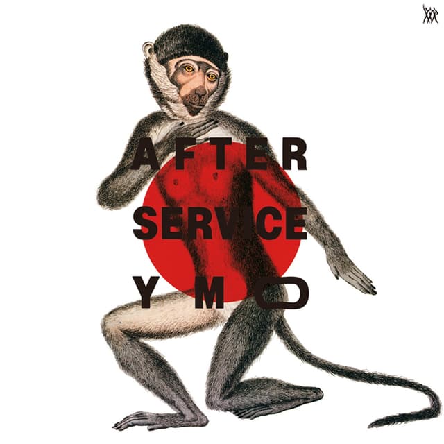 Album cover art for After Service (live 1983)