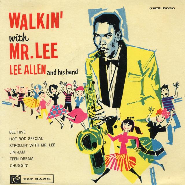 Album cover art for Walkin' With Mr Lee