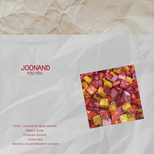 Album cover art for YOU, YOU